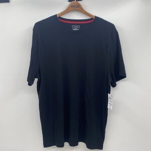 Club Room Chatham Collection Short Sleeve Crew Neck Men's Pajama Black Large NWT